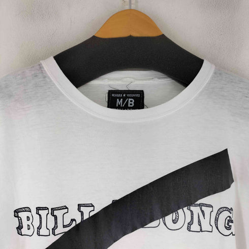 ミハラヤスヒロ MIHARA YASUHIRO ロゴプリント S/S Tシャツ メンズ JPN:M