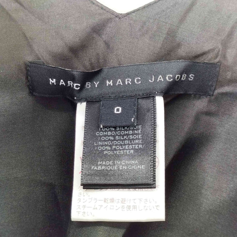 マークバイマークジェイコブス Marc by Marc Jacobs 幾何学模様 シルク キャミワンピース レディース US:0-2