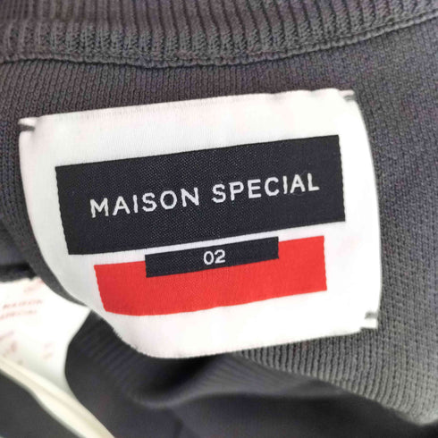 メゾンスペシャル MAISON SPECIAL ニットストレートピンタックパンツ メンズ JPN:2
