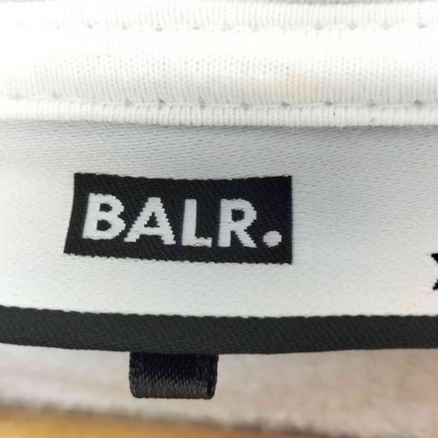 ボーラー BALR フロントロゴプリント 裏起毛 プルオーバーパーカー メンズ import:XS