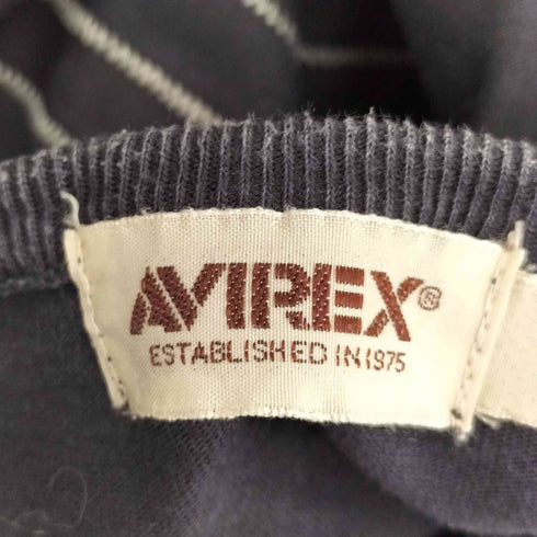 アヴィレックス AVIREX OVERDYED HENLYNECK FLAG TEE メンズ import:L