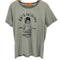 ニーキューイチニーキューゴーオム 291295=HOMME UNDERGURAUNND BUDDA プリント クルーネック 半袖Tシャツ メンズ JPN:3