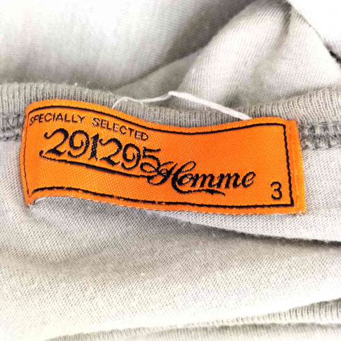 ニーキューイチニーキューゴーオム 291295=HOMME UNDERGURAUNND BUDDA プリント クルーネック 半袖Tシャツ メンズ JPN:3