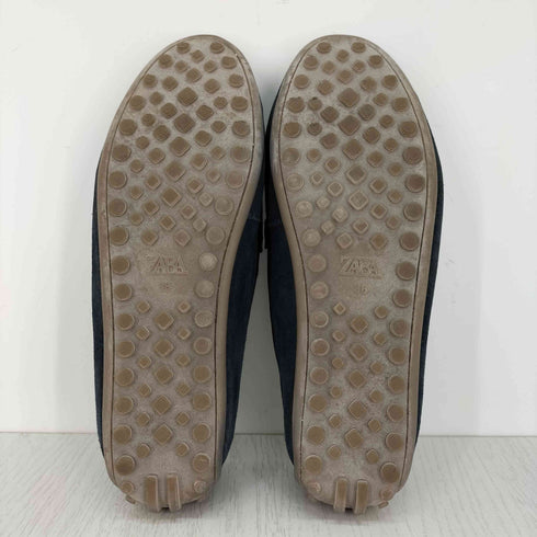 ザラ ZARA スエード ドライビングシューズ レディース JPN:38