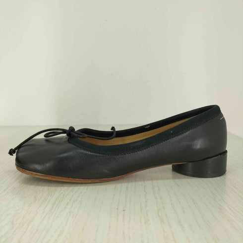 エムエムシックスメゾンマルジェラ MM6 Maison Margiela Anatomic decollete ballerina アナトミック バレリーナ リボンパンプス レディース EUR:38 38