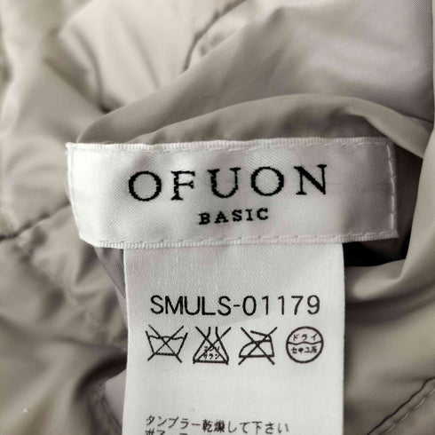 OFUON フェイクファー リバーシブル ダウンジャケット レディース JPN:38