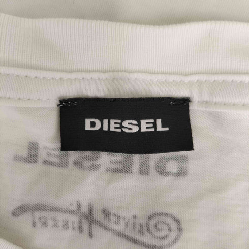ディーゼル DIESEL スカルプリント クルーネックTシャツ メンズ JPN:XL