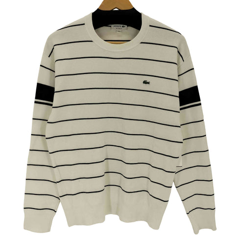 ラコステ LACOSTE ボーダー柄 クルーネック ニット メンズ 3