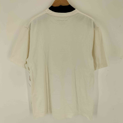 アンドワンダー and wander キャラクタープリント クルーネックTシャツ メンズ JPN:4
