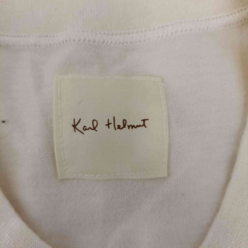 カールヘルム Karl Helmut キャラクタープリント クルーネックTシャツ メンズ