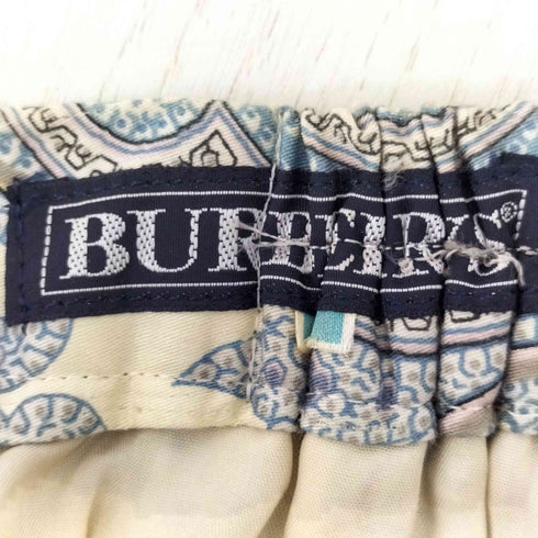 バーバリー BURBERRY ペイズリー柄 プリーツスカート レディース