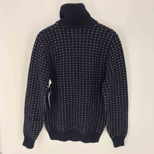 ロンドンフォグ LONDON FOG 90S バーズアイ ドライバーズニット ジップ ニット メンズ JPN:L