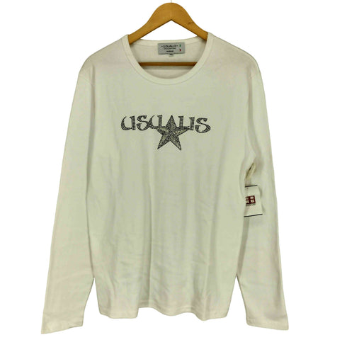 lislialis スター 星 ラインストーン クルーネック カットソー Y2K メンズ JPN:XXL