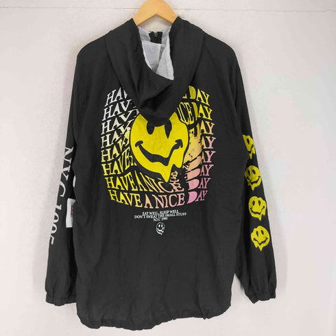 Brooklyn Cloth スマイリー 袖プリント アノラック メンズ JPN:XL