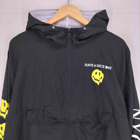 Brooklyn Cloth スマイリー 袖プリント アノラック メンズ JPN:XL