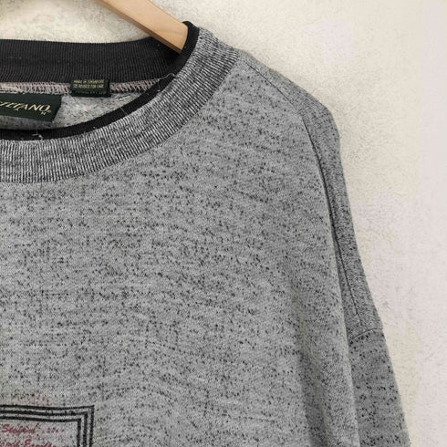 STEFANO MAN ボトルネック プリントスウェット メンズ JPN:XL