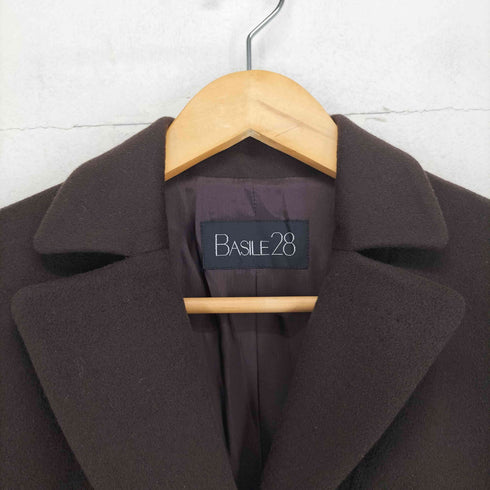 バジーレヴェントット BASILE28 pure cashmere カシミヤ100% 2Bテーラードジャケット レディース 40