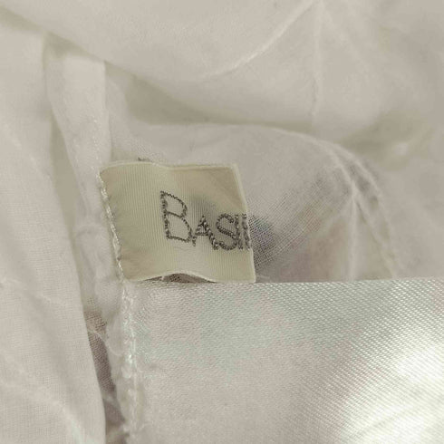 バジーレヴェントット BASILE28 グランジ レース シースルー 袖 フレア 比翼 シャツ ブラウス Y2K レディース