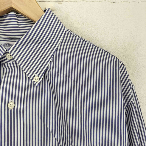 ブルックスブラザーズ BROOKS BROTHERS Classic ストライプ ボタンダウンシャツ メンズ 17-35