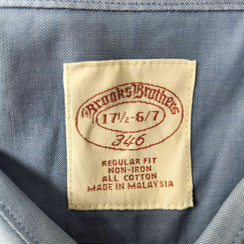 ブルックスブラザーズ 346 BROOKS BROTHERS L/S レギュラーカラーシャツ メンズ 17 1/2