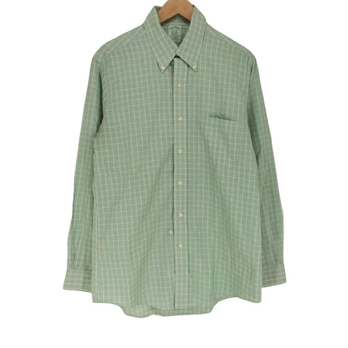 ブルックスブラザーズ BROOKS BROTHERS Classic チェック ボタンダウンシャツ メンズ 15 1/2