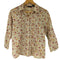 エディーバウアー Eddie Bauer 00s 緑タグ 花柄 シャツ レディース import:M