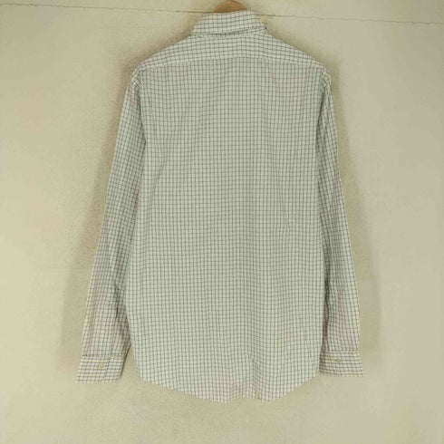 ブルックスブラザーズ BROOKS BROTHERS MILANO 格子チェック ボタンダウンシャツ メンズ 15 1/2
