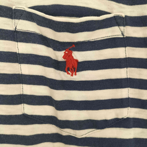ポロラルフローレン POLO RALPH LAUREN ボーダーポケットTシャツ メンズ JPN:L