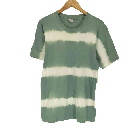 ヘインズ Hanes 袖裾シングル タイダイ染Tシャツ メンズ JPN:M