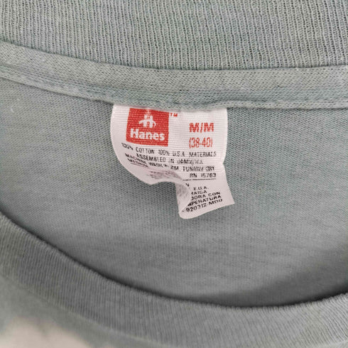 ヘインズ Hanes 袖裾シングル タイダイ染Tシャツ メンズ JPN:M