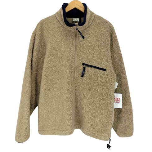 エルエルビーン L.L.Bean USA製 ハーフジップ フリース ボアジャケット メンズ M