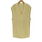 アンフィル unfil french merino cable-knit vest フレンチメリノケーブルニットベスト サイドスリット レディース JPN:1