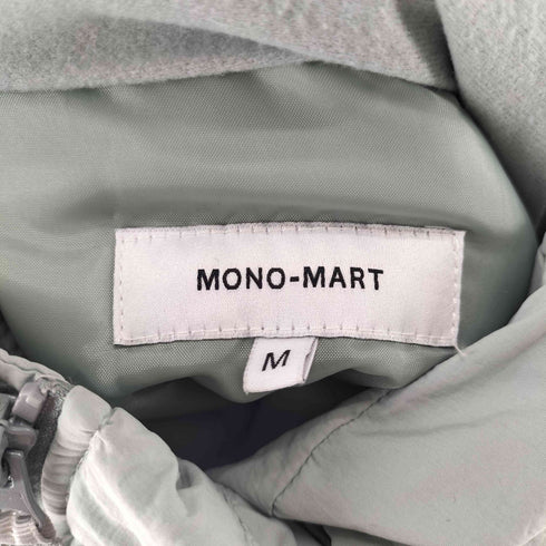 モノマート MONO-MART 2WAY 撥水ナイロン ビッグシルエット ミリタリーショート中綿ジャケット メンズ JPN:M