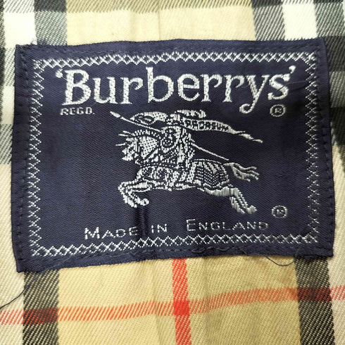 バーバリーズ BURBERRYS 裏地ノバチェック ステンカラーコート メンズ