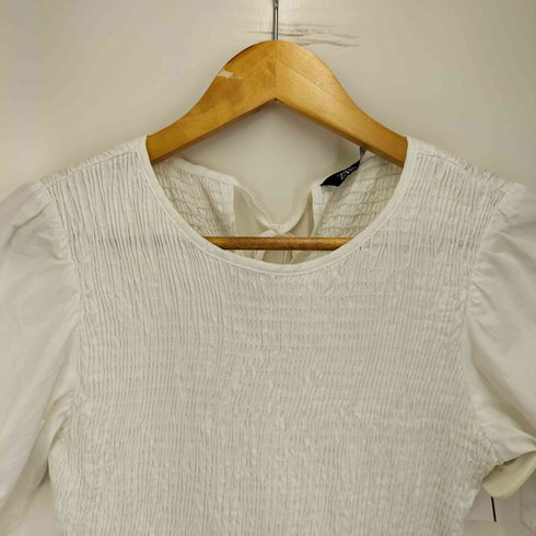 ザラ ZARA プリーツ S/S ワンピース レディース import:S