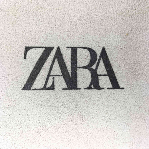 ザラ ZARA シルバー メタルバックル サンダル レディース JPN:24
