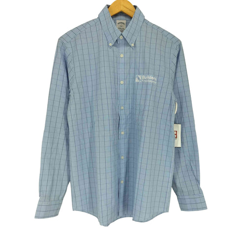 ブルックスブラザーズ BROOKS BROTHERS WRINKLE FREE 企業ロゴ ボタンダウンシャツ メンズ JPN:S