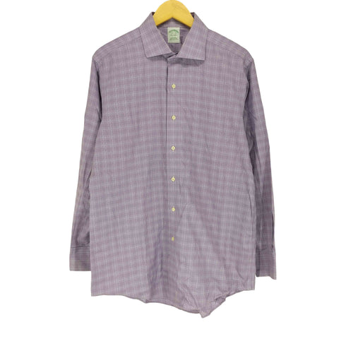 ブルックスブラザーズ BROOKS BROTHERS ホリゾンタルカラー L/S チェックシャツ メンズ 16 1/2