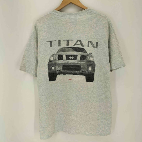 フルーツオブザルーム FRUIT OF THE LOOM 90~00s LOF TEEZ 企業プリント クルーネックTシャツ メンズ L