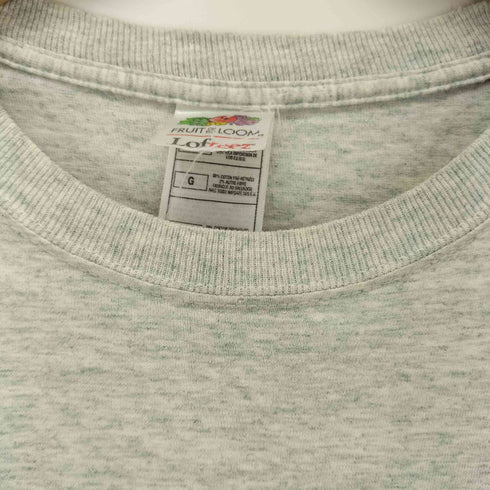 フルーツオブザルーム FRUIT OF THE LOOM 90~00s LOF TEEZ 企業プリント クルーネックTシャツ メンズ L