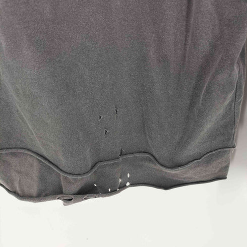 シーツーエイチフォー C2H4 Distressed Double Layer Logo Long Sleeves T-Shir メンズ L