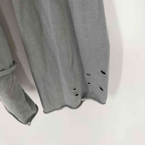 シーツーエイチフォー C2H4 Distressed Double Layer Long-Sleeve T-Shirt メンズ L
