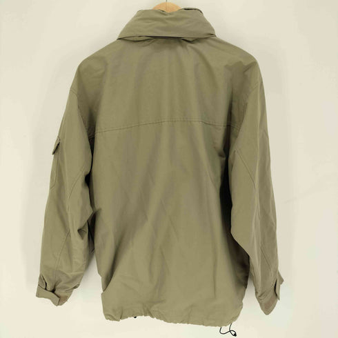 エディーバウアー Eddie Bauer 00S WEATHER EDGE 裏地メッシュ ドローコード フラップポケット 2WAY ブルゾンジャケット メンズ import:M