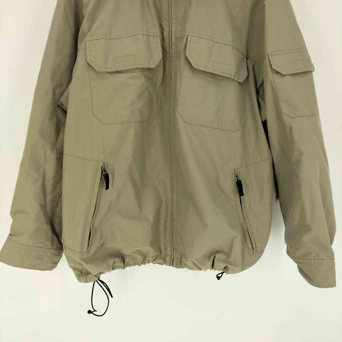 エディーバウアー Eddie Bauer 00S WEATHER EDGE 裏地メッシュ ドローコード フラップポケット 2WAY ブルゾンジャケット メンズ import:M