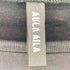 アウラアイラ AULA AILA MESH DOCKING LONG T-SHIRT レディース 0
