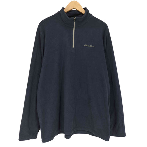 エディーバウアー Eddie Bauer ハーフジップ フリースジャケット メンズ JPN:L