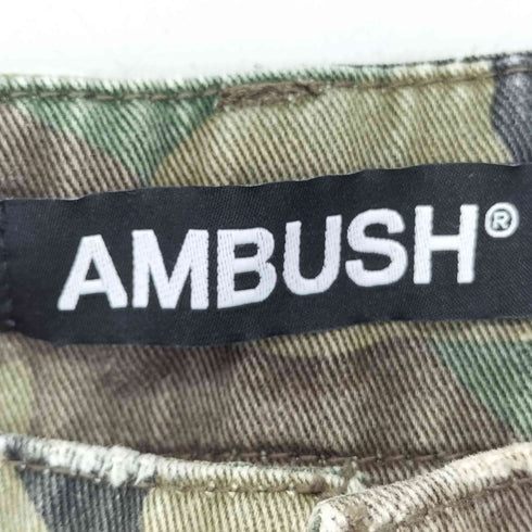 アンブッシュ AMBUSH WOODLAND CAMO カーゴパンツ メンズ UK:32-33