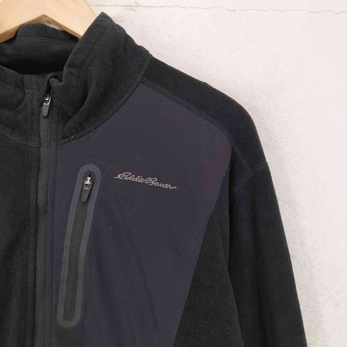 エディーバウアー Eddie Bauer ハーフジップ フリースジャケット メンズ JPN:L
