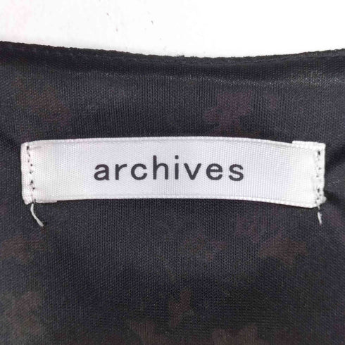アルシーヴ archives 花柄ワンピース レディース