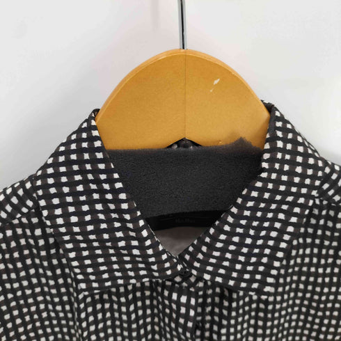 ウィークエンドマックスマーラ Weekend Max Mara チェック柄 半袖シャツワンピース レディース
